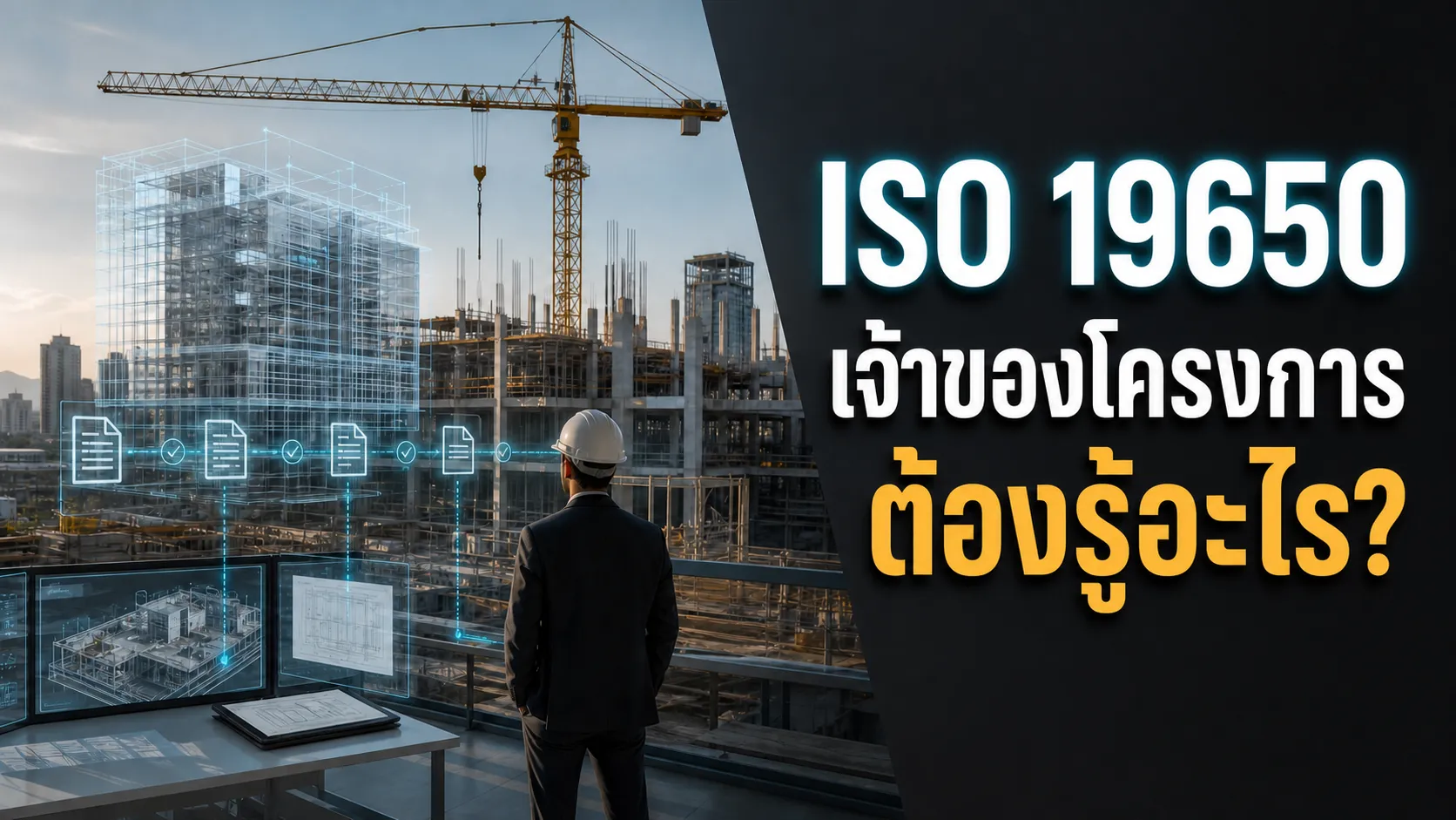 ภาพประกอบคลิป เจ้าของโครงการต้องเตรียมความพร้อมด้านข้อมูลอย่างไร